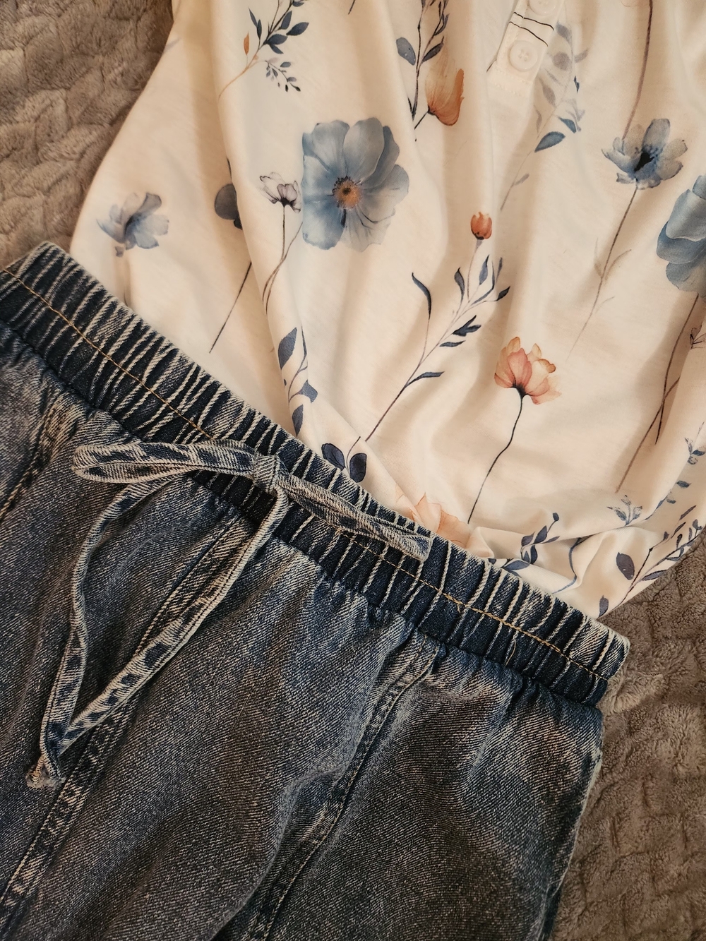 Blu Pepper- Classic Denim Flared Maxi Skirt. NWOT. - Picture 11 of 12